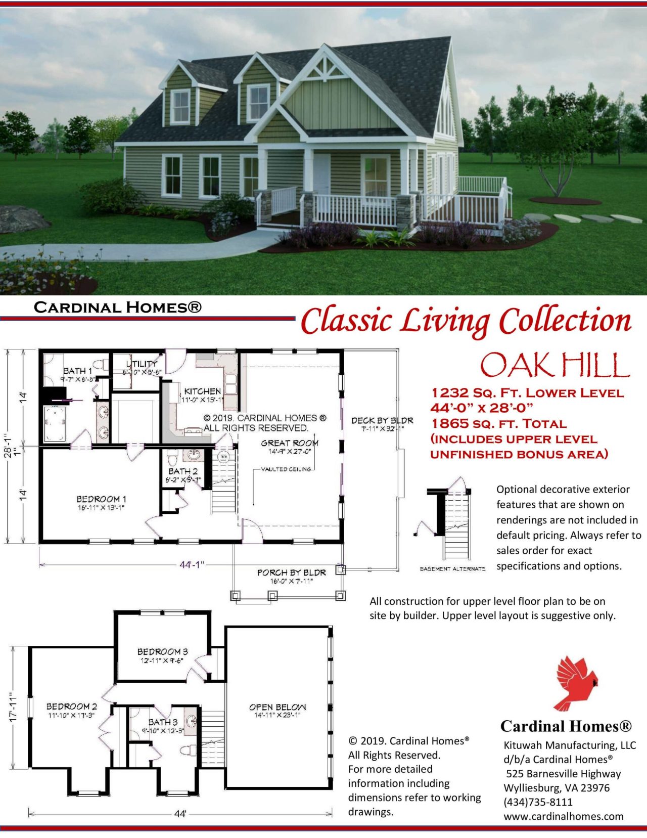 Oak Hill Cardinal Homes®